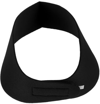 ibasenice Banca Sportiva Impermeabile Fascia Da Nuoto Nera Fascia Da Immersione Ragazzo Orecchie Fascia Per Nuotatori Guardia Nuotare Le Fasce Per i Fascia in Neoprene Silicio Nero