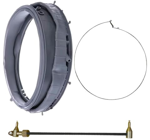 US-Based Supplier Genuine OEM KIT of MDS66290801 / AGM30030701 / MDS66290807-4861ER2001J & TSE-1 Washer Door Boot Rubber Seal Gasket – for LG & Kenmore Front Load Washing Machines TSE-1 4861ER2001J