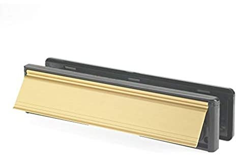 Yale Locks LP440632C - Buzón de Puerta (30 cm, PVD), Color Dorado [Importado de Reino Unido]