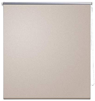 vidaXL Estor Opaco, 120 x 175 cm, Color Beige