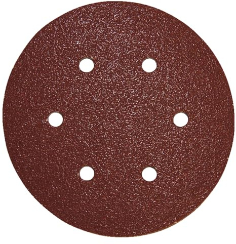 Makita P-37518 - Dischi abrasivi con retro in velcro, 15,2 cm, colore: Rosso