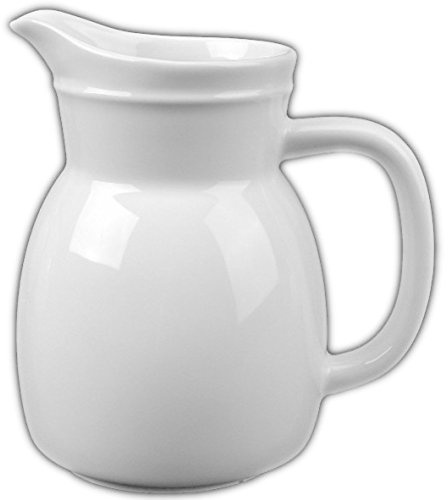 Holst Porzellan AUB 150 FA1 Gießer/Krug 2,20 l Auberge, weiß, 11.5 x 11.5 x 21.5 cm