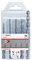 Bosch Professional 5 tlg. HEX-5 Betonbohrer Set (für Beton, 4/5/6/8/10 mm, Zubehör Schlagbohrmaschine)