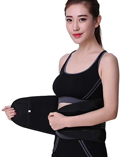 TIIFFY Back Bandage Machine Washable - Anti-sweat Kidney Belt For Effective Stabilization Of The Back - Back Support Belt For Men & Women - Warming Lumbar Support Belt (Size : L)