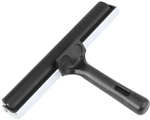 Gummi Brayer Pinsel Brayers Tool Applikator Schwarze Walze für Gummiwalze für Linolwalze Werkzeug Haushaltsbürste 20 Cm Utensilienbürste Werkzeug Brayers