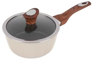 Casseruola 18 cm crema Kolors con coperchio