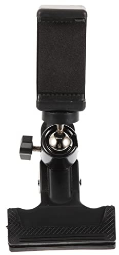 MAJORMENCH Guitar Headstock Phone Holder with 360° Rotation for Live Broadcast and Music Recording, Adjustable Clip Mount Compatible with Smartphones, Portable Mobile Phone Holder for Musicians
