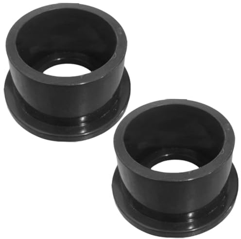 DIFLAX 2 Pièces Manchon PVC 50mm, Pièce de Remplacement PVC-U, Raccord Collé pour Robinet à Bille, Raccord pour Clapet de Retour, Bride PVC 50mm, Raccord Piscine 50mm, Pour Tuyauterie PVC, Durable