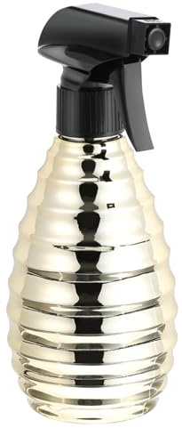 LRXIYODE Pulvérisateur D'eau Manuel De Jardinage Et Salon De Coiffure Plastique Doré Pulvérisation Fine Usage Professionnel Et Domestique