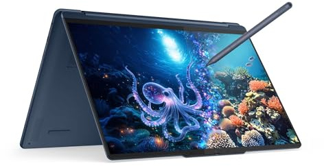 Lenovo Yoga 9i Aura Edition with 14” Touch 4K OLED, Ultra 7, 32GB, 1TB SSD
