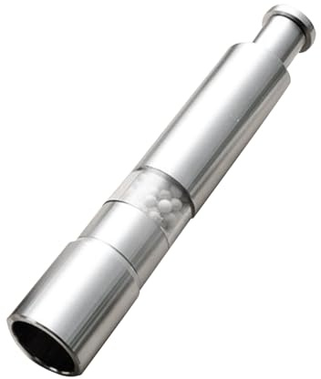 Pulsante a pulsante Salt - Crusher di condimento premendo il pollice, smerigliatrice per spezie compatta, strumento di macinazione portatile | Accessorio da cucina per il campeggio Campeggio casa