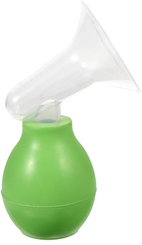 Tragbares Muttermilch Absauggerät Grün, Hornförmig aus Kunststoff | Gummi und Kunststoffteile, Handlich für Manuelle Nutzung, ohne Raue Grate, Bequem zu Verwenden