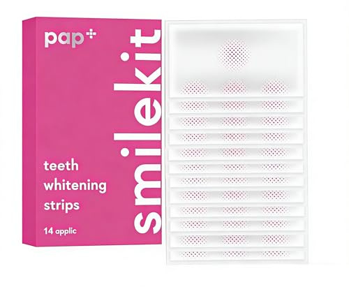 Sbiancante Denti Strisce Sbiancanti, Kit Completo Sbiancamento Denti, Effetto Intenso per un Sorriso Brillante, Facile da Usare
