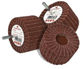 3M CB-ZS Roue à lamelles 75 x 45 mm Grain 60