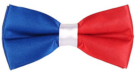cravateSlim Fliege Französisch Flagge - Flagge Frankreich