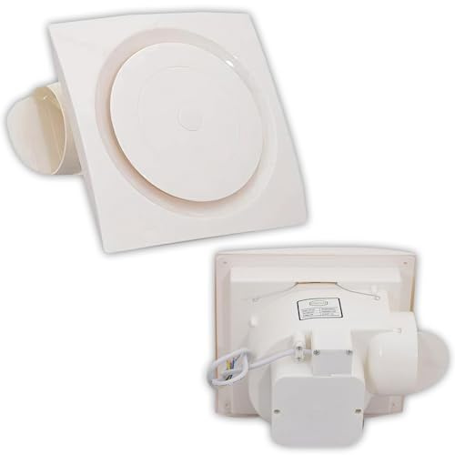 Power Star Electrical New Ceiling Extractor Centrifugal Ventilation Exhaust Fan Bathroom Kitchen 200mm 8inches & 250mm 10inches (250mm 10 Inches)