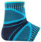 Bauerfeind Fußbandage fürs Sprunggelenk „Ankle Support Dynamic“, Unisex, 1 Fußgelenkbandage für Sport wie Joggen, Fußball oder Fitness, Sprunggelenkbandage für Sensomotorik, Rivera, L
