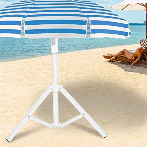 Estink Support de Parasol Pliable pour Jardin et Plage, Trépied avec Socle, Base Portable pour Terrasse, 2 mètres