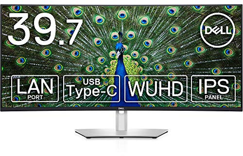Dell U4021QW 39.7 Curved Large Monitor (WUHD/IPS Matte, 5K2K/Thunderbolt™ 3,DP, HDMI x 2, Height, Tilt Adjustment, sRGB, 100% Rec.709 100%, DCI-P3 98%, LAN Port (RJ45), Speaker Included