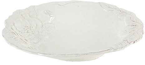 Virginia Casa Suppenteller, Pastateller ROMANTICA weiß 25x21,5cm Keramik