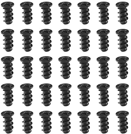 Create idea 100Pcs Computer Case Cooling Fan Installation Screw Replacement PC Case Fan Screws Compatible with 70mm 80mm 90mm 92mm 120mm 140mm Computer Case Fan Black