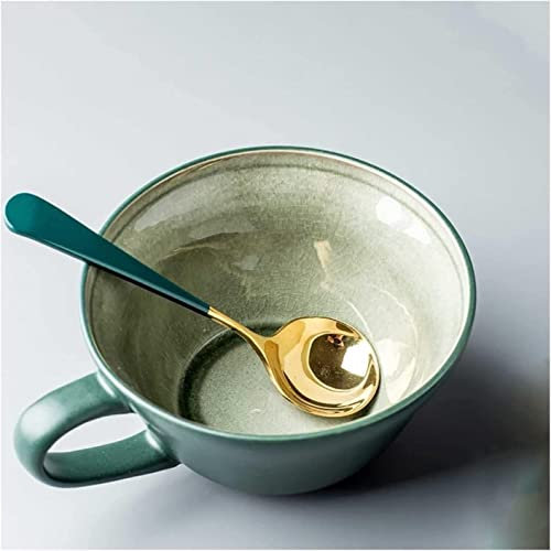 Tazze da colazione giganti, insalatiera, tazza da zuppa in ceramica, contenitore unico for tazze da zuppa, ciotole for zuppe di tè e caffè, tazza da zuppa con manico, grande ciotola for la colazione d