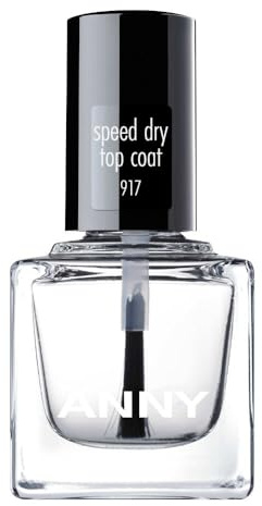 ANNY Speed Dry Top Coat - Capa superior de secado rápido - 15 ml