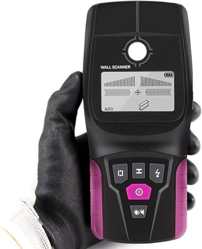 MASKIS Rilevatore di Pareti, Scanner da Parete Multifunzionale, Fino A 110 Mm, Rilevatore di Metalli per Tubi dell'Acqua in PVC con Filo sotto Tensione, Adatto per Rilevare Cavi in Metallo