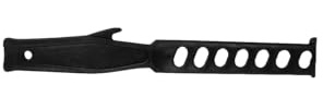 A.S. Création Bâton mélangeur en plastique - Pour mélanger et mélanger les peintures et vernis - Utilisation universelle - Noir - 28 cm - 909041