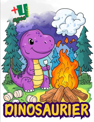 Dinosaurier Malbuch für Kinder: Große Dinosaurier, großer Spaß - kreative Aktivitäten für junge Paläontologen!