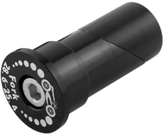 HOUSON Klappradlenker Vorbau Adapter, Aluminium Fahrradlenker Adapter Faltrad Adapterhülse für Gabelschaft 22,2/25,4 auf 28,6mm für Klapprad/Folding Bike Vorbauten 25,4mm