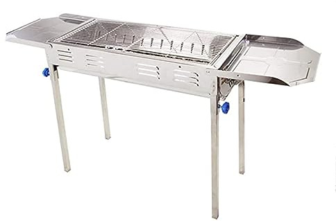 Hja Boutiques UK Portable Grills Outdoor Portable BBQ Grill, rotisserie household stove Folding Portable, for Outdoor Courtyard Picnic Camping Tailgating BBQ Kettle Camping BBQ