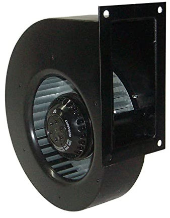 Ventola di ventilazione del condotto HVAC Ventilatore di scarico for tenda da coltivazione, cavo di alimentazione con messa a terra con alloggiamento in acciaio e finitura verniciata a polvere, instal