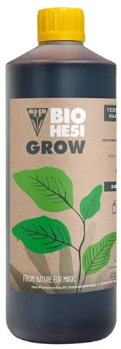 Hesi Bio Grow 500 ml Wachstumsdünger - natürlicher, veganer Flüssigdünger für kräftiges Pflanzenwachstum | Organischer NPK Dünger 4-1-4 für Erde, Kokos & Hydrokultur | Nachhaltiger Pflanzendünger