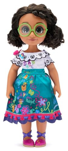 Disney Store Official Mirabel Once Upon a Story Doll - 16 Inch Disney Princess Toys Featuring Reflective Eyes with 3D Pupil and Iris, Detailed Costume, Hair Comb & Shoes - Comes in Display Box