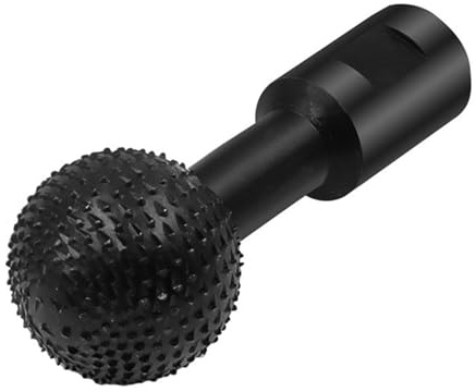 Generic Fresa Giratoria de Esfera de Amoladora Angular, Fresa Giratoria de Esfera de Tallado de Madera Exquisito Acero Al Carbono para Uso Industrial para Entusiastas (Interfaz de 10 mm para tipo 100)