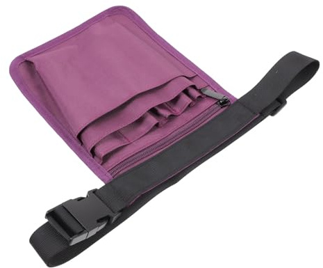 Ciieeo Kellnertasche mit Gürtel aus Oxford Stoff Medizinische Werkzeugtasche mit Mehreren Taschen und Wasserdichtem Material für Pflege und Arbeitszubehör
