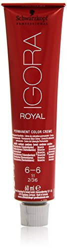Schwarzkopf IGORA Royal Premium-Haarfarbe 6-6 dunkelblond schoko, 1er Pack (1 x 60 ml)