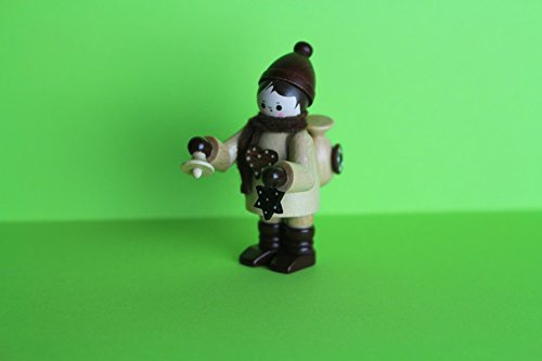 Romy Thiel Figur Pfefferkuchenkind Natur Höhe 6,0cm Natur Neuware Original aus dem Erzgebirge