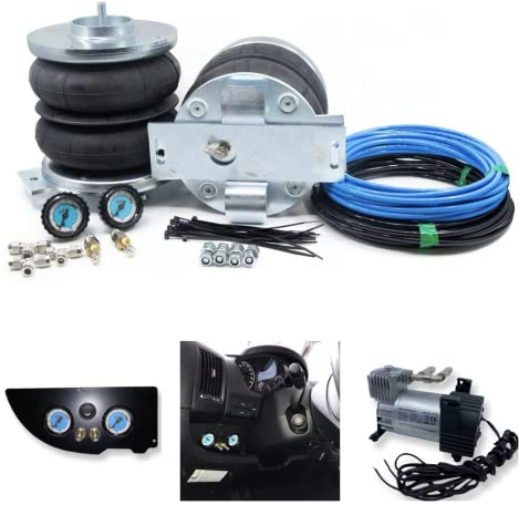 SMV-Metall GmbH Ressort pneumatique supplémentaire Z8 avec Compresseur et diaphragme pour Fiat Ducato type ZFA250 (à partir de l'année de construction 07/2006).