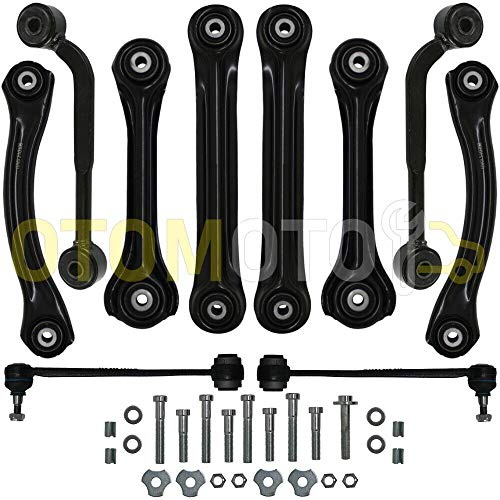Teilex Germany Querlenker Satz hinten für MERCEDES CLK W209 A209 C209, 10-teilig, Legierter Stahl, Control Arm Set