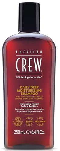 American Crew Daily Moisturizing Conditioner Balsamo Uomo Men Haircare Idratante e Rinforzante per Capelli da Normali a Secchi - 250 ml