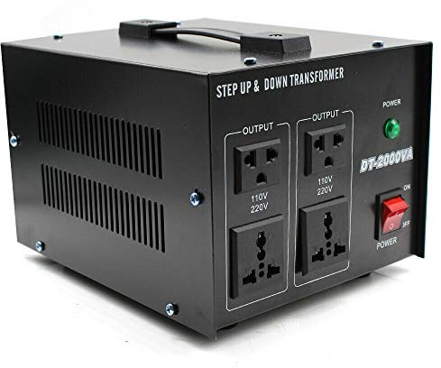 2 000 W spänningsomvandlare transformator 220 V-110 V step Up/Down omvandlare omvandlare strömomvandlare