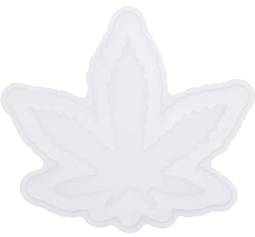 Tiiyee Aschenbecherform, Epoxidharz Silikonform Ahornblatt Aschenbecher Untersetzer Blattform Formen Gießform Ashtray Silikon Mold DIY Gießkunst Handwerk Restaurant Urlaub Zuhause Büro Heimdekoration