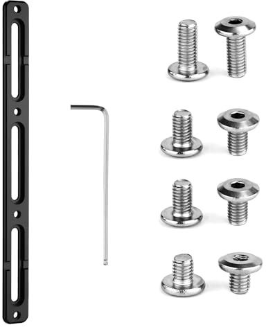 Adaptador para Portabidones de Bicicleta, Ajustable Montajes de Portabidones de Posición Alta Soporte para Botella de Agua para Bicicleta para Carretera Bicicleta de Montaña (3 Ranuras, Negro)