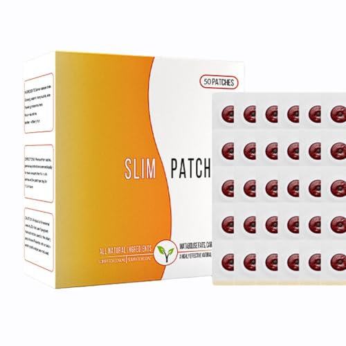 Weight Loss Patches, 50PCS Slimming Patches, Slimming Navel Patch, Body Fat Loss Navel Patches, Belly Fat Burner for Women Men, Shaping Fat Burner Patches, Burning Fat Slimming Body Patches