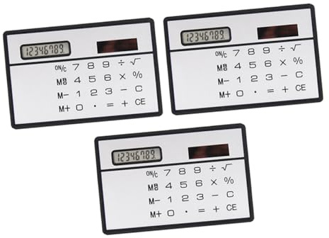 HAPINARY 1 Satz Taschenrechner Grafikrechner Tischrechner programmierbar Calculator kalkulator Rechenwerkzeug Solarrechner minirechner Designrechner Touchscreen-Rechner Schulbedarf Plastik