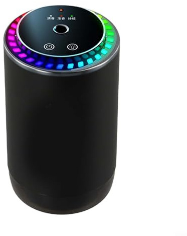 Difusor de coche, mini humidificador de aire, difusor de aceite esencial de aromaterapia para coche, mini difusor de aire portátil USB, para coche, oficina en casa