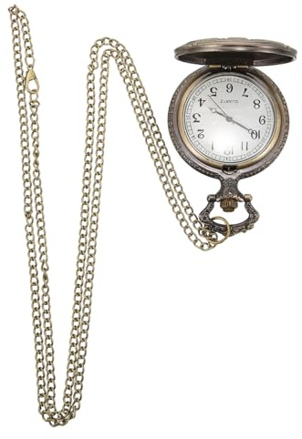 SAFIGLE Vintage Taschenuhr Mit Kette Herren Retro Uhr Mechanisch Für Väter Und Frauen Antik Stylisch Dekorativ Zu Tragen