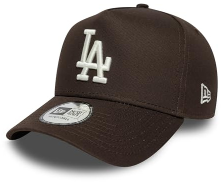 New Era E-Frame snapback-keps – SIDEPATCH Los Angeles Dodgers – en storlek brun